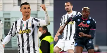 Ronaldo scores 26th Serie A goal as Osimhen shines in Juventus win over Napoli