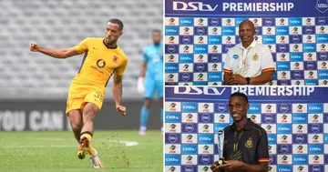Reeve Frosler, Goal of the Month Award, John Maduka, Mxolisi Macuphu, Coach of the Month, Player of the Month, Awards, Winner, Kaizer Chiefs, Sport, South Africa