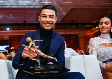 Cristiano Ronaldo, Georgina Rodriguez, Globe Soccer Awards, FIFA Best Award, Lionel Messi