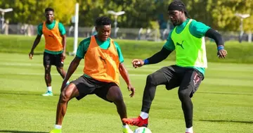 Black Stars preparing in Doha. SOURCE: Twitter/ @Team_GhanaMen