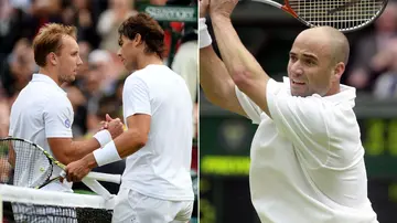 Rafael Nadal, Andre Agassi, Martina Hingis, Boris Becker, Lleyton Hewitt, Wimbledon, 2023 Wimbledon Championships, Coco Gauff, Jelena Dokic, Steve Darcis