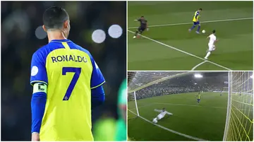 Cristiano Ronaldo, timely, goal line, clearance, Al-Batin, Al Nassr