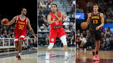 Kyle Anderson, Tremont Waters, Bogdan Bogdanovic, Serbia, Puerto Rico, China, South Sudan, Wenyen Gabriel, FIBA World Cup, FIBA