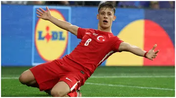 Arda Guler during the UEFA EURO 2024 Group F match between Turkey and Georgia at the Signal Iduna Park on June 18, 2024, in Dortmund, Germany. Photo: Huseyin Yavuz.