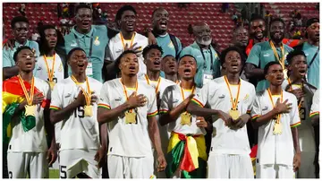 The Ghana U20 men’s national team are champions of the men’s football tournament at the 13th African Games