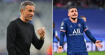 Paris Saint Germain, Luis Enrique, Marco Verratti, Kylian Mbappe