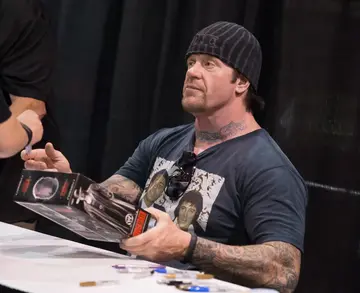 Mark William Calaway aka 'The Undertaker' attends Wizard World Comic Con Chicago 2015 - Day 2