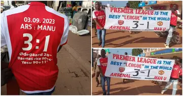 Arsenal fans, Uganda, Man United, Premier League