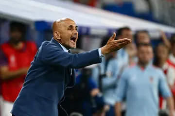 Italy coach Luciano Spalletti took aim at a variety of targets as his team squeezed through to the last 16