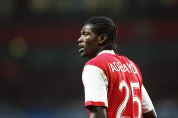 Emmanuel Adebayor, pastor, Arsenal