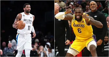 Kyrie Irving, NBA, leBron James, Lakers, Nets, Mavericks