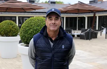 Nigel Mansell attends the ISPS Handa Mike Tindall 3rd Annual Celebrity Golf Classic at The Grove Hotel on May 8, 2015 in Hertford, England
