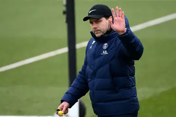 (FILES) Mauricio Pochettino has left PSG after 18 months in charge in which time he won one Ligue 1 title