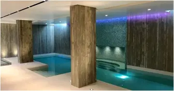 Inside Aubameyang's new luxurious mansion complete with indoor pool, bar