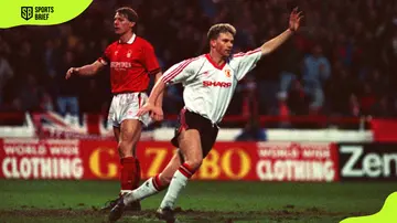 Manchester United's Mark Robins
