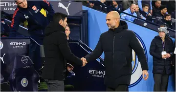 Mikel Arteta, Pep Guardiola