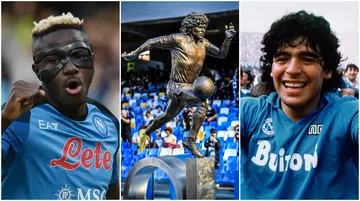 Diego Maradona, Victor Osimhen, Napoli, god