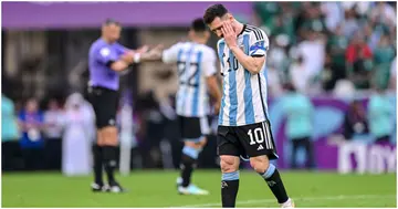 Lionel Messi, Argentina, FIFA World Cup Qatar 2022, Saudi Arabia, Lusail Stadium, Diego Maradona.