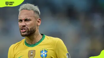 Neymar at the Copa America 2021 final