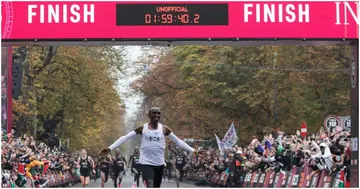 Eliud Kipchoge, Vienna, Austria, INEOS 1:59.40, Jim Ratcliffe, sub-two marathon race, October 12th, 2019