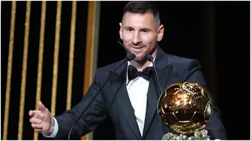 Lionel Messi, Ballon d'Or, Paris.