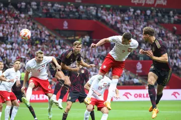 Poland score a rare win over Germany