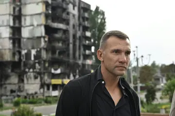 Ukrainian football icon Andriy Shevchenko told AFP he was so upset and angry when Russian forces invaded Ukraine that he could hardly breath