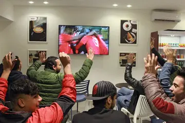 Libya national football team fans
