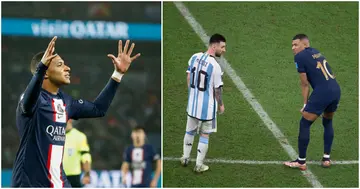 Kylian Mbappe, Lionel Messi, World Cup final, PSG, France, Argentina.