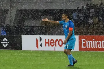 Sunil Chhetri remains India's talisman at 39