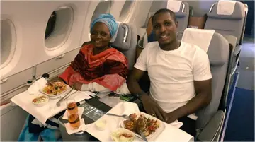 Former Super Eagles Striker Takes Adorable Mother on Expensive Vacation in Beautiful City of Dubai