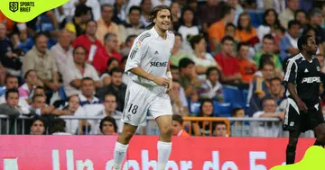 Jonathan Woodgate in action.