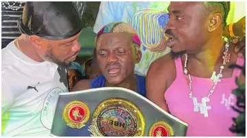 Portable, Charles Okocha, Celebrity, Boxing