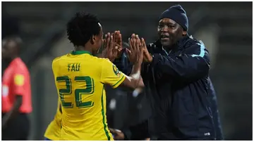 Percy Tau, Pitso Mosimane, South Africa, Bafana Bafana