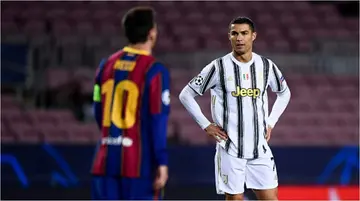 Cristiano Ronaldo and Lionel Messi. Photo: Nicolò Campo.