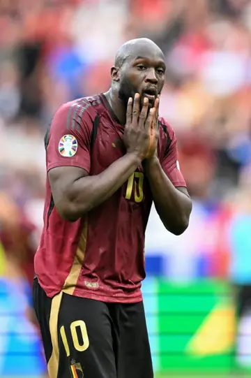 Romelu Lukaku had two goals disallowed as Belgium lost their Euro 2024 opener to Slovakia