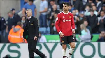 Man United fans accuse Ronaldo of disrespecting Solskjaer