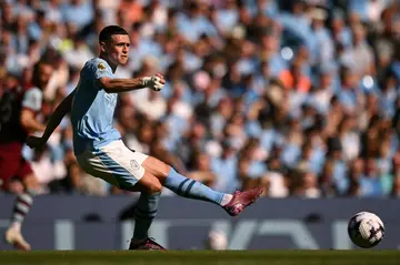 Phil Foden put Manchester City in command against West Ham