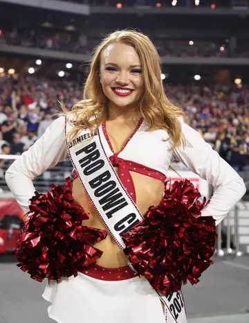 Danielle is the prettiest NFL cheerleader in Arizona