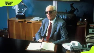 Enzo Ferrari, the founder of Ferrari