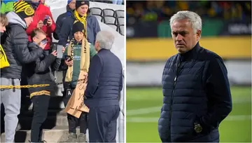 Mourinho takes selfies with children before 6-1 loss