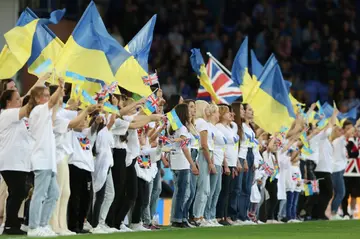 Everton hosted Dynamo Kyiv in a friendly to raise funds for war victims in Ukraine on Friday