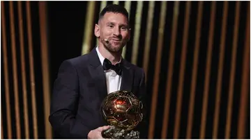 Lionel Messi, Ballon d'Or, Paris.