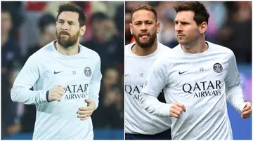 Lionel Messi, ginger, beard, new look, PSG
