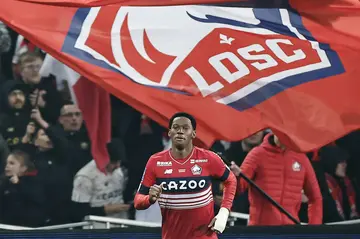 Jonathan David scored a hat-trick in the 3-3 draw with Lyon last week