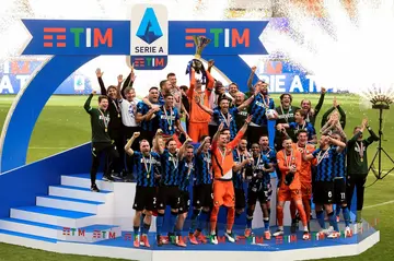 Inter Milan Serie A trophy