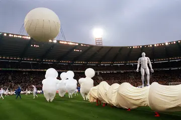 Euro 2000's opening ceremony at King Baudouin Stadium