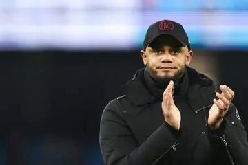 No talk of finances: Burnley manager Vincent Kompany is wary of discussing what relegation from the Premier League might mean for the club's balance sheet