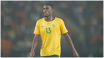 Bafana Bafana midfielder Sphephelo Sithole is wanted in the Serie A. Photo: Ulrik Pedersen.