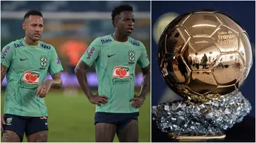 Neymar Junior, Vinicius Junior, Ballon d'Or, Brazil, Real Madrid.